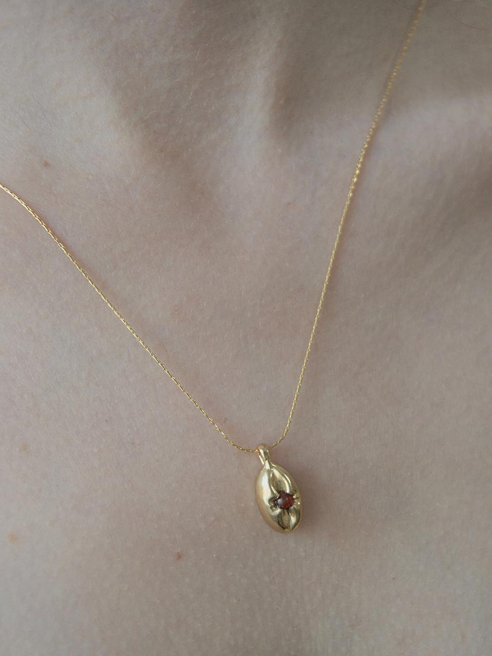 edum A girl.3 Necklace [Gold]