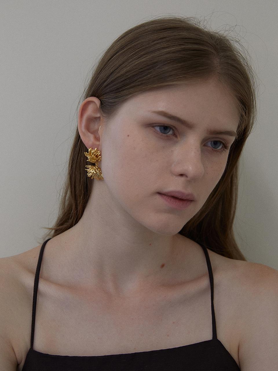 edum harsh things 1* earring [gold]