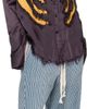 Edward Cuming Edward Cuming Blue Twisted Track Pants - 4