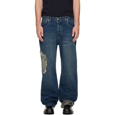 Edward Cuming Edward Cuming Blue V01 Jeans