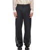 Edward Cuming Edward Cuming Gray Twisted Tailored Trousers - 1