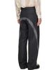 Edward Cuming Edward Cuming Gray Twisted Tailored Trousers - 3