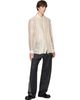 Edward Cuming Edward Cuming Gray Twisted Tailored Trousers - 4