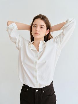 Edynne Jane Oversize Shirt [WHITE]