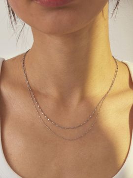 eenie beenie Slim Layered Necklace ENJ24NW017