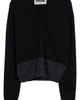 EENK EENK Colorblock Wool V-Neck Cardigan - 2