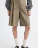 EENK EENK Front Pleated Convertible Shorts - 2