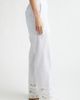 EENK EENK Lace Trim Stripe Wide Leg Pants - 4