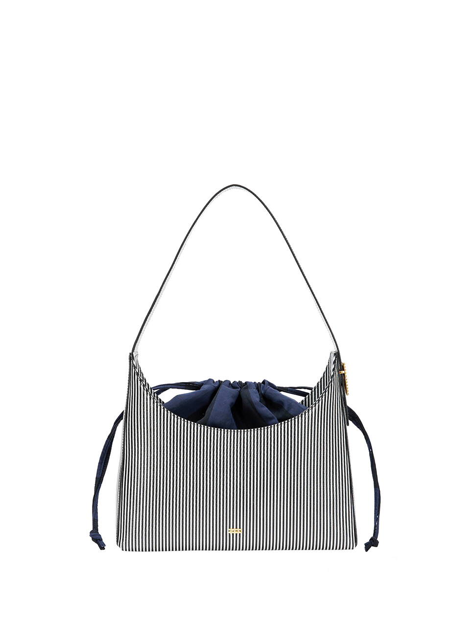 EENK HAIM Pouch Shoulder Bag_Black/White Stripe