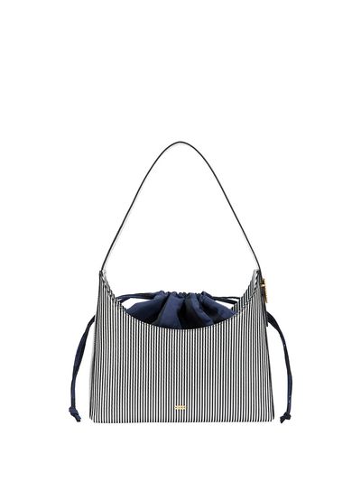 EENK HAIM Pouch Shoulder Bag_Black/White Stripe