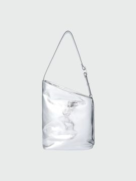 EENK HALOG Asymmetric Shoulder Bag_Silver