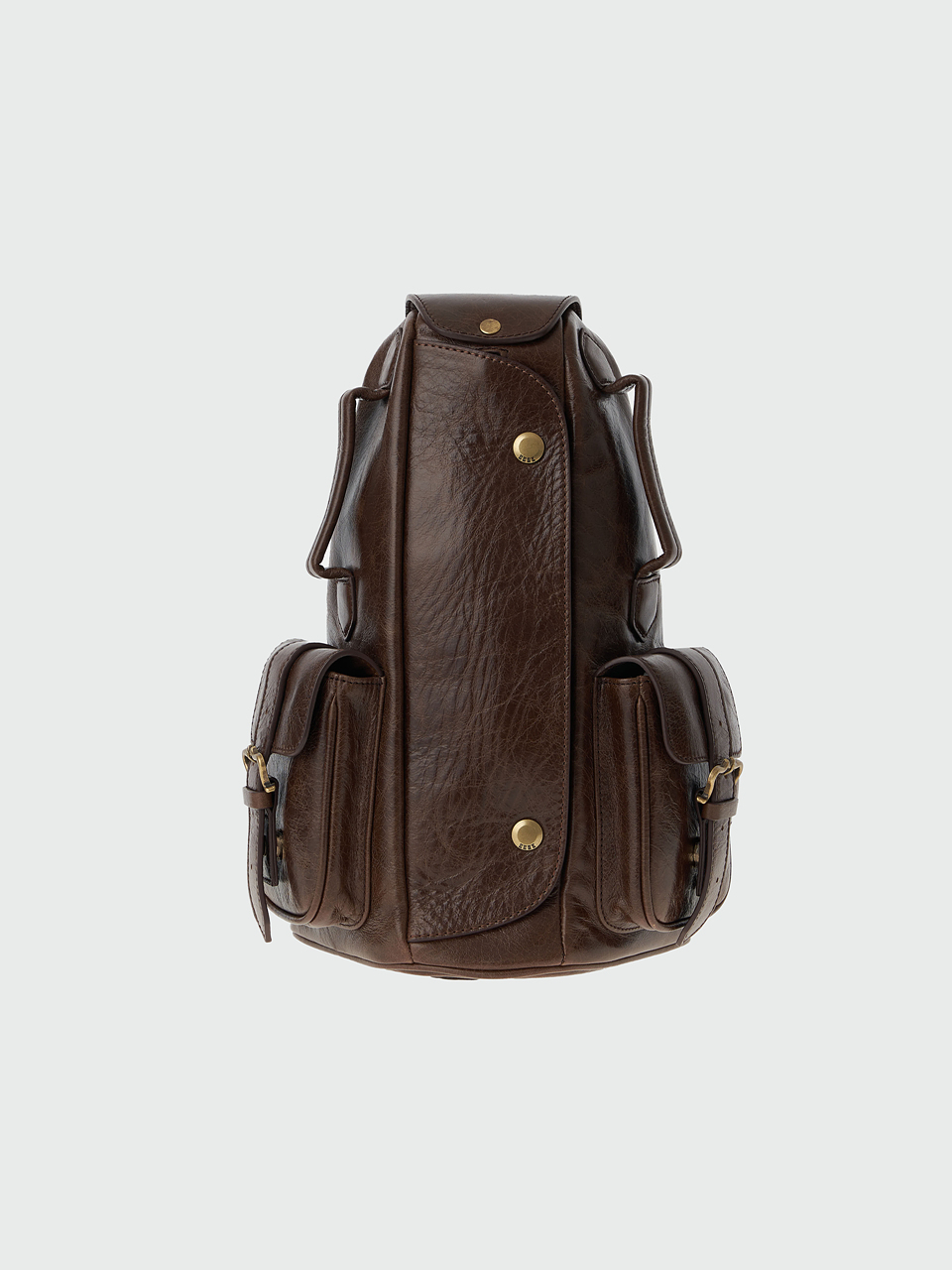 EENK HENIAL Utility Leather Backpack_Brown