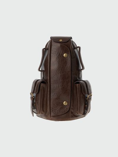 EENK HENIAL Utility Leather Backpack_Brown