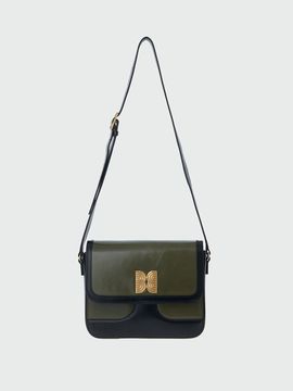 EENK Hestia Color Blocked Square Bag_Khaki