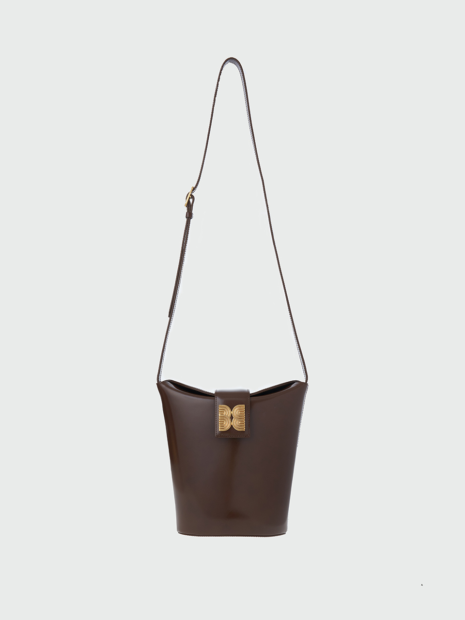 EENK Hobart Folded Top Bucket Bag_Brown