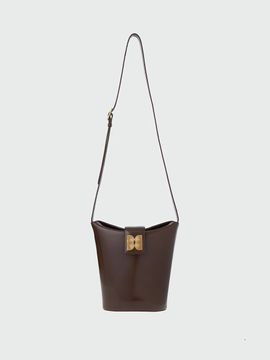 EENK Hobart Folded Top Bucket Bag_Brown