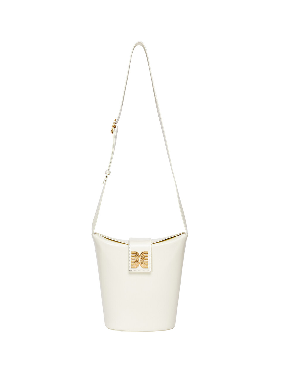 EENK HOBART Folded Top Bucket Bag_Cream