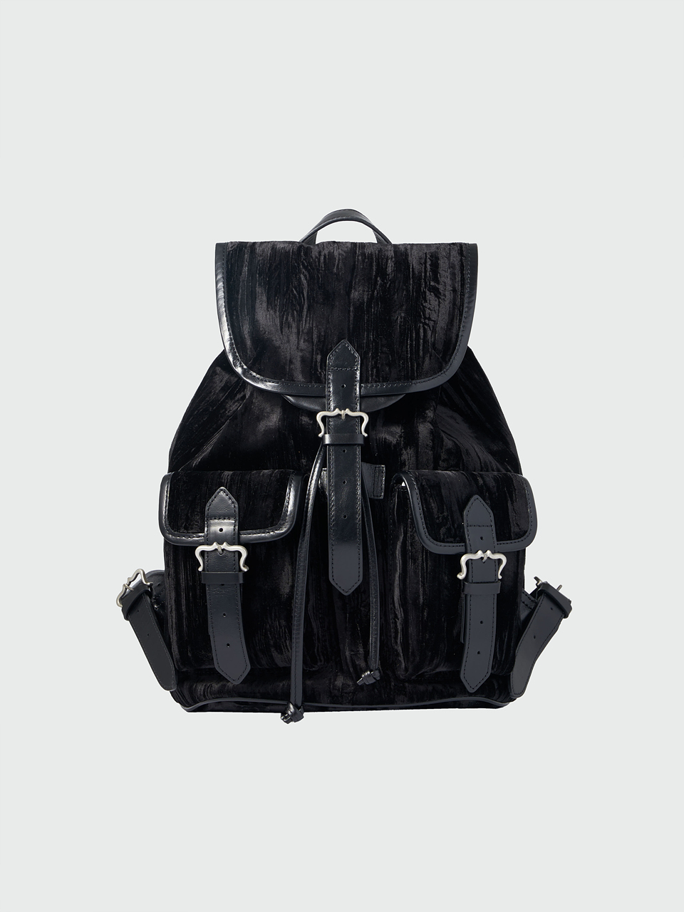 EENK HOEVER Buckled Pocket Backpack_Black