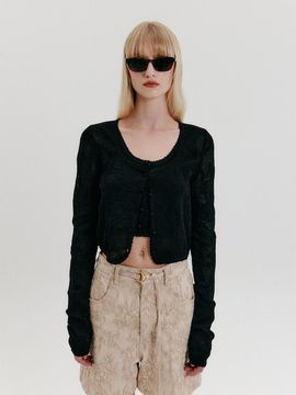 EENK Lace Cardigan [Black]