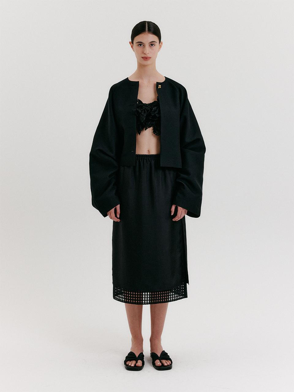 EENK Layered Skirt [Black]