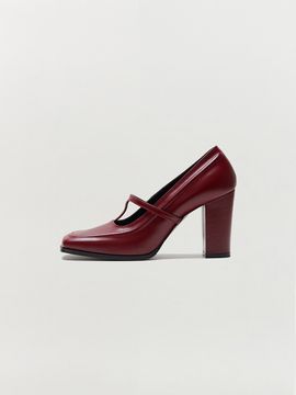 EENK TANE T Point Pumps - Burgundy