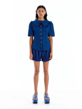 EENK UNDIGO Denim Shorts (Denim Blue)