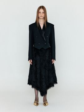 EENK WOLIKA Asymmetric Hem Skirt_Black