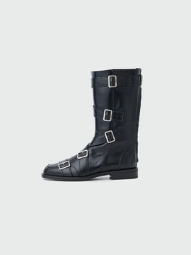 EENK XENDA Buckle Strap Boots_Black