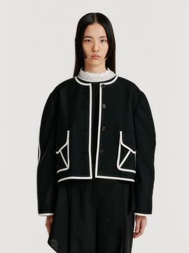 EENK YELLY Short Single Jacket - Black