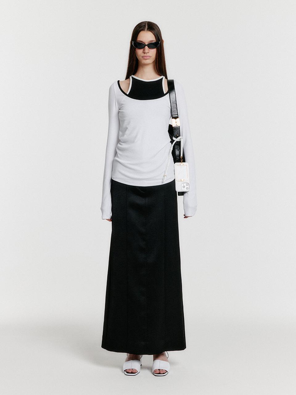 EENK YEXS Maxi Skirt - Black
