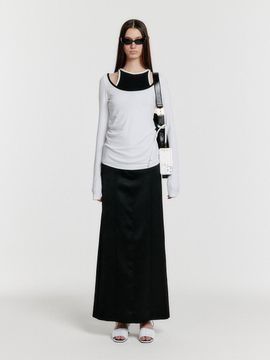 EENK YEXS Maxi Skirt - Black