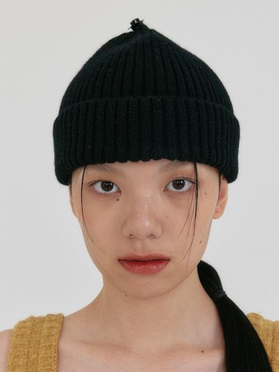 EENK ZEXXY Classic Wool Beanie - BLACK
