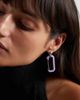 Eera Eéra Chiara Big 18kt gold single earring with diamonds - 2
