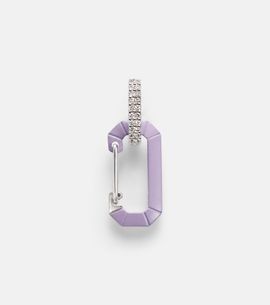 Eera Eéra Chiara Small 18kt gold single earring with diamonds
