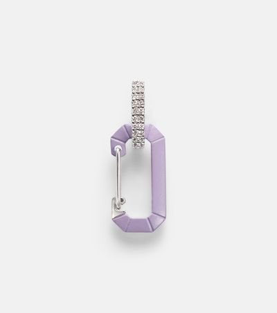 Eera Eéra Chiara Small 18kt gold single earring with diamonds