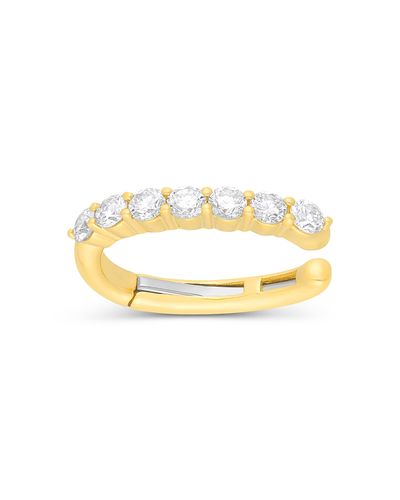 Ef Collection Ef Collection 14K Yellow Gold Diamond Jumbo Ear Cuff, 0.29 tcw