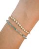 Ef Collection Ef Collection 14K Yellow Gold Graduated Diamond Pillow Eternity Bracelet - 2