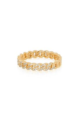 EF Collection EF Collection Diamond Mini Curb Chain Ring
