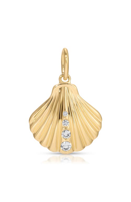 EF Collection EF Collection Diamond Shell Pendant