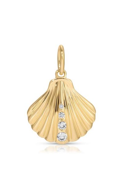 EF Collection EF Collection Diamond Shell Pendant
