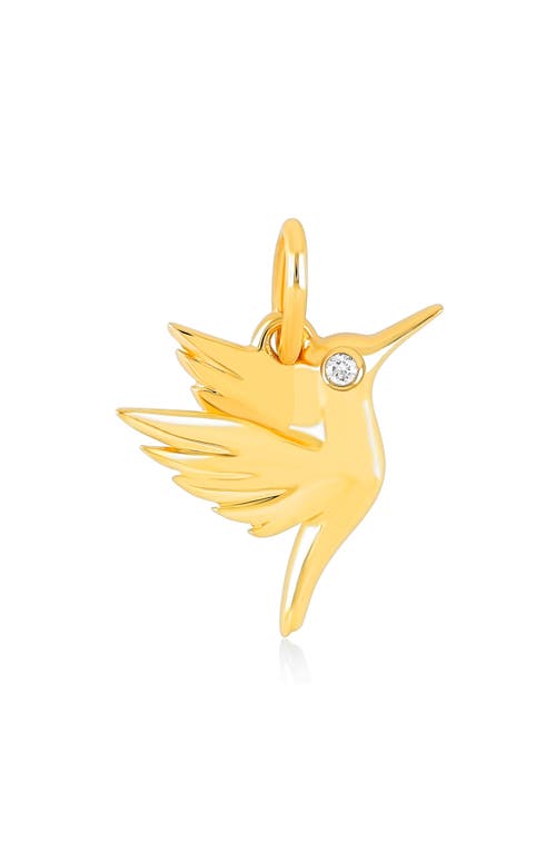 EF Collection EF Collection Hummingbird Diamond Pendant Charm