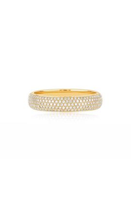 EF Collection EF Collection Pavé Diamond Bubble Ring