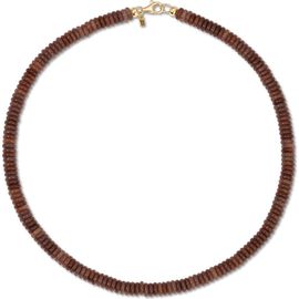 EF Collection EF Collection Plum Rondelle Necklace