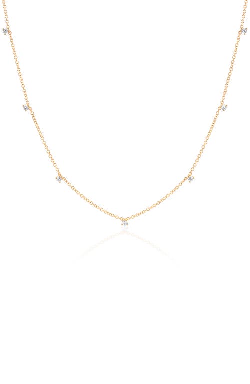 EF Collection EF Collection Prong Set Diamond Necklace
