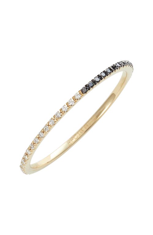 EF Collection EF COLLECTION Two-Tone Diamond Eternity Ring