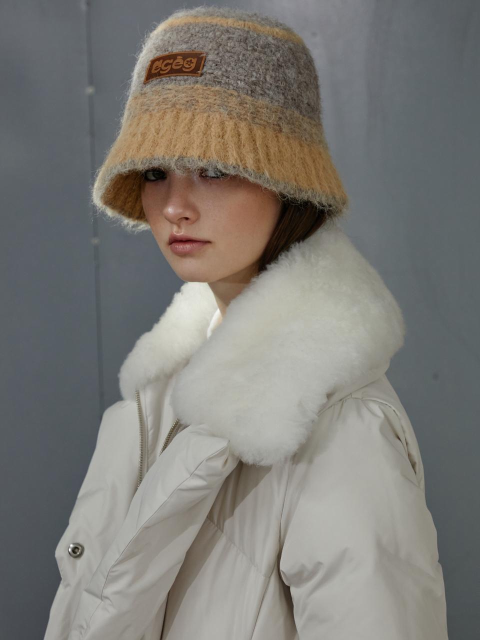 EGOIST Coloring point wool bucket hat EQ7CA002