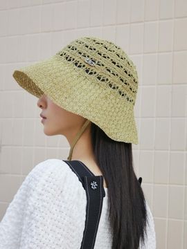 EGOIST Emblem Decorated Viscose Bucket Hat (ER2AH463)