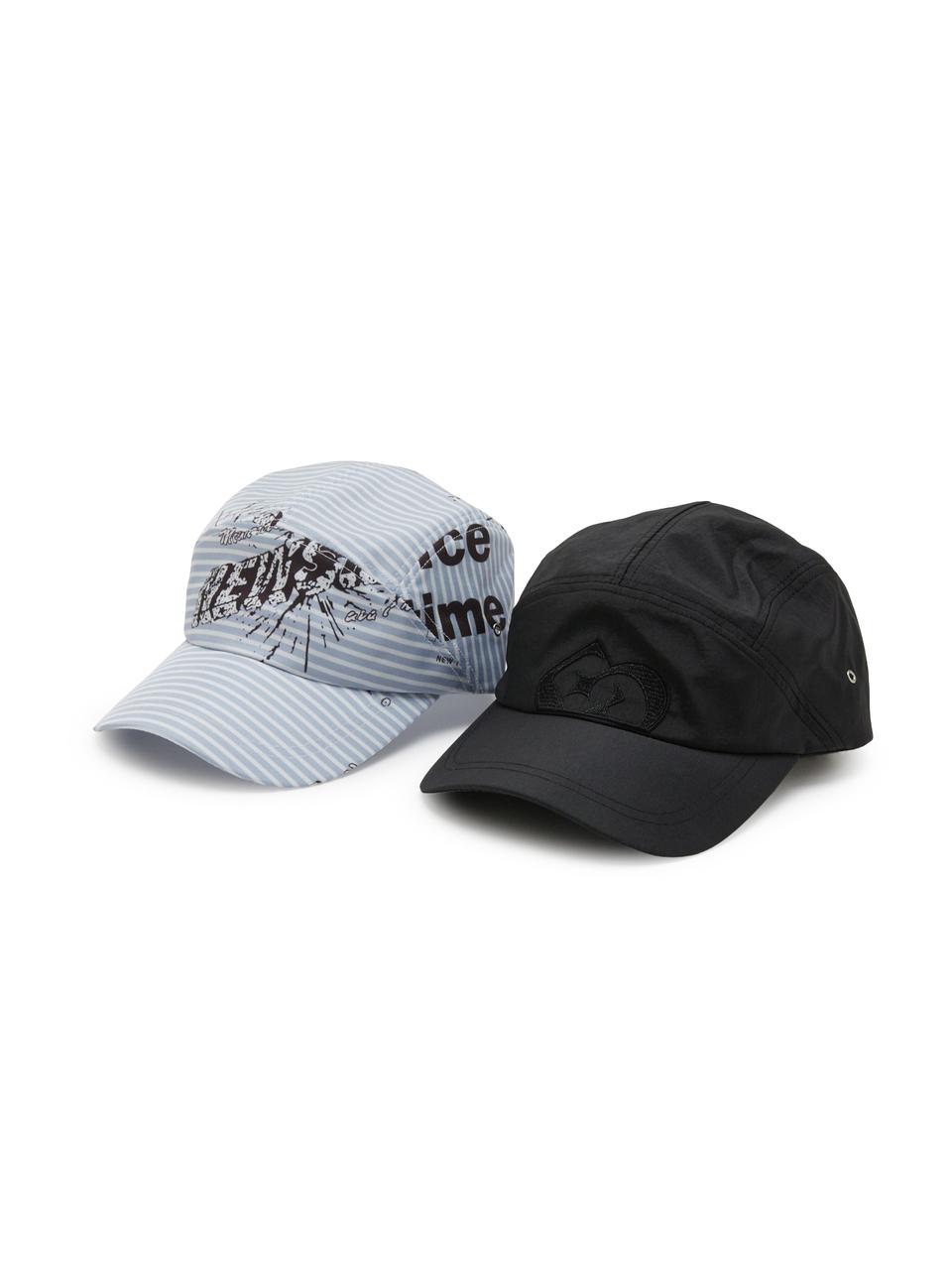 EGOIST Logo Embroidery Point Camp Cap (ER1AH260)