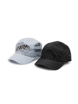 EGOIST Logo Embroidery Point Camp Cap (ER1AH260)