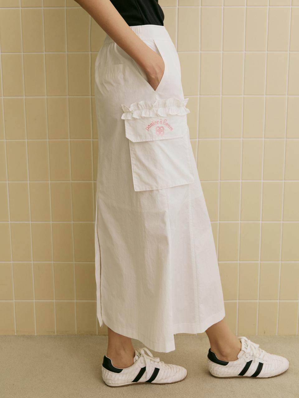 EGOIST Ruffle Elastic Band Mermaid Skirt (ER2OSK03)